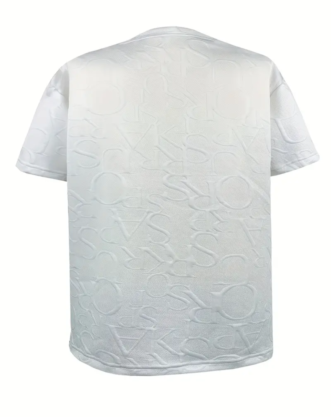 White Tshirt with black bear .
