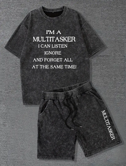 Set tshirt+short pants Multitasker
