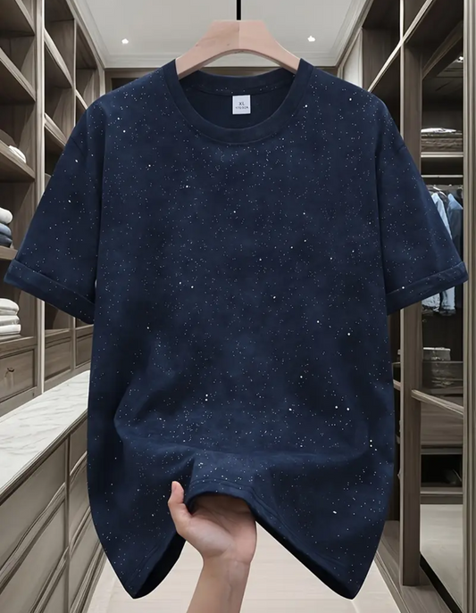 Tricou simplu BLUE GALAXY